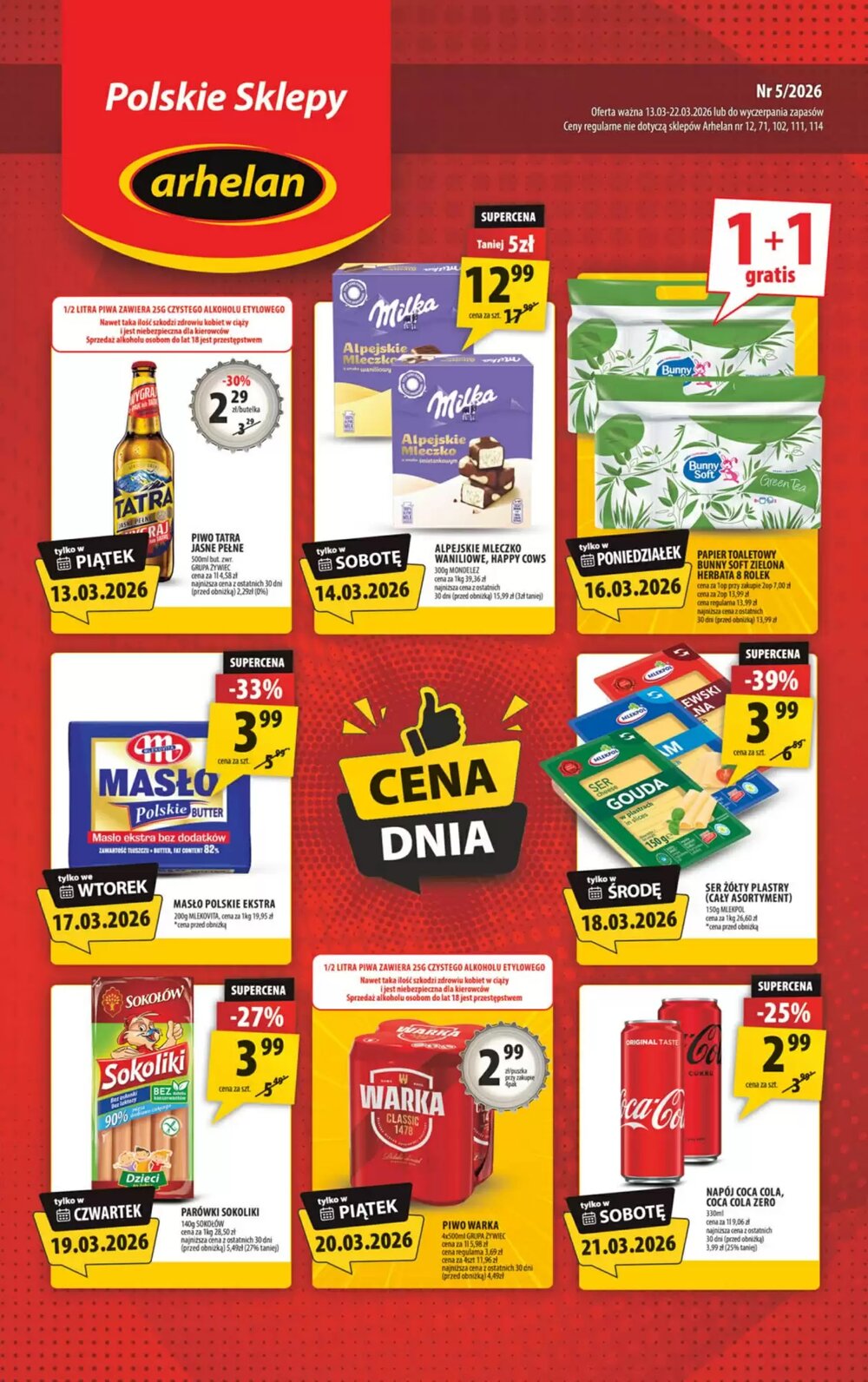 Gazetka promocyjna Arhelan  ważna od 13.03.2026 - Strona 1.