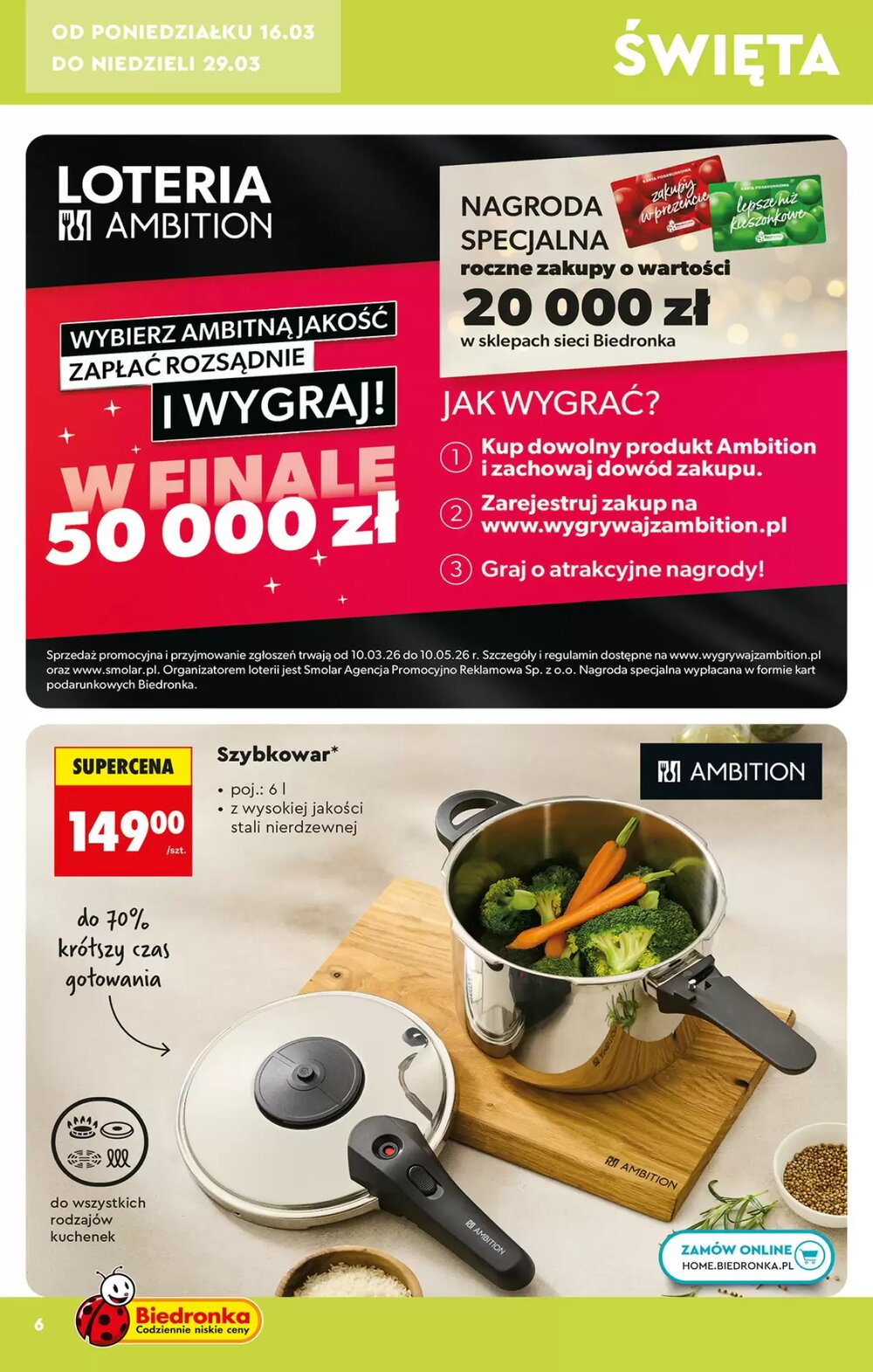 Gazetka promocyjna Biedronka  ważna od 14.03.2026 - Strona 6.