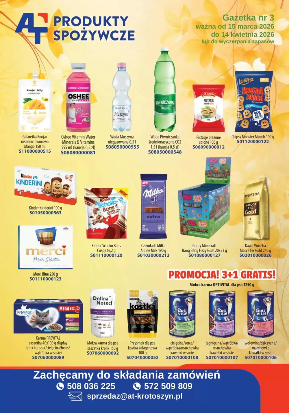 Gazetka promocyjna AT  ważna od 15.03.2026 - Strona 1.