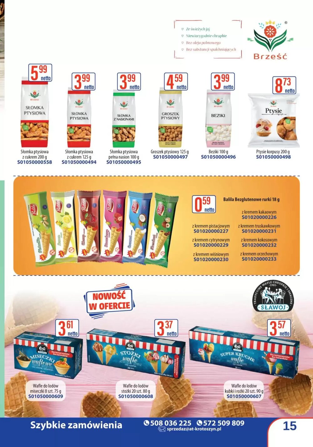 Gazetka promocyjna AT  ważna od 15.03.2026 - Strona 15.