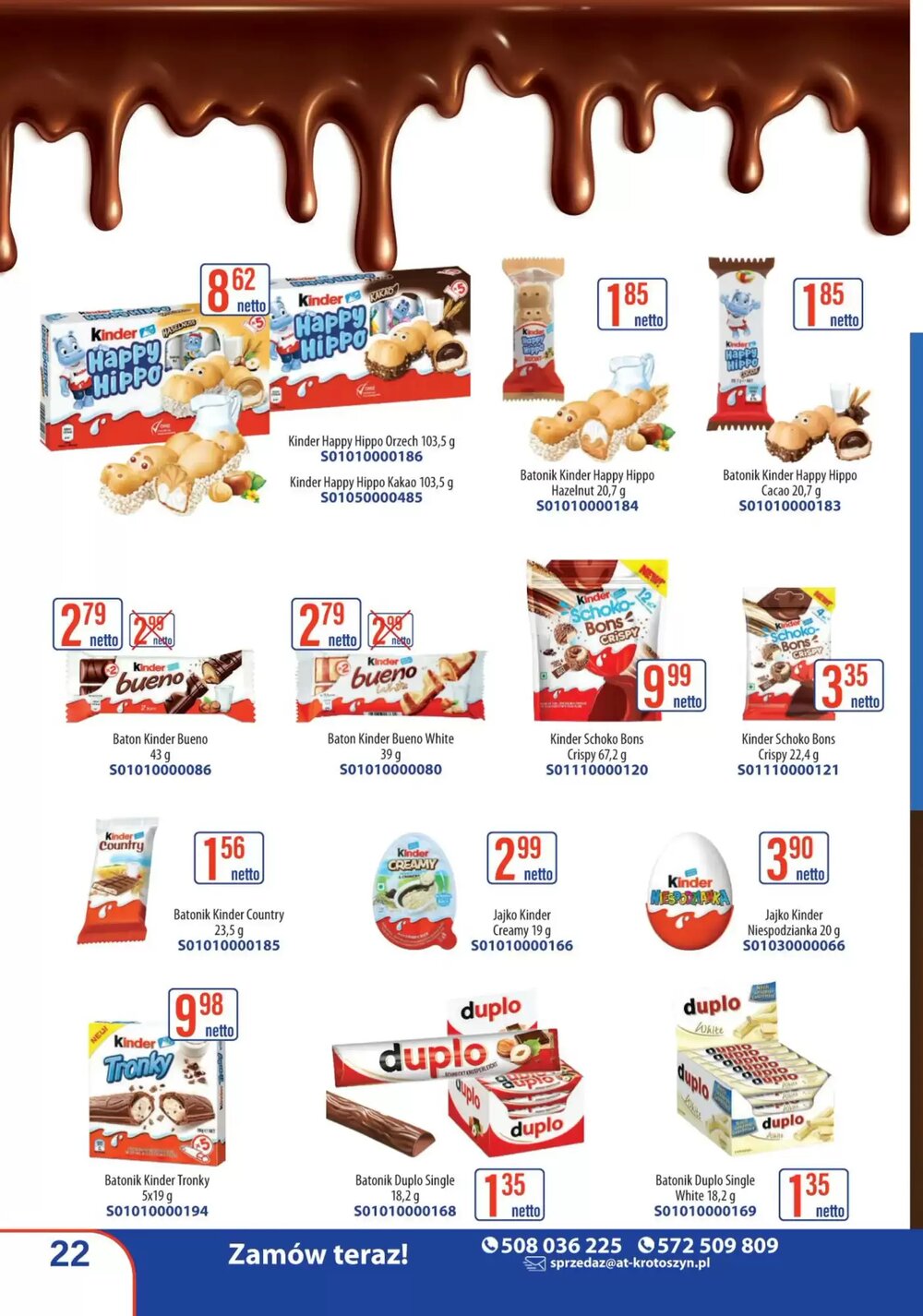 Gazetka promocyjna AT  ważna od 15.03.2026 - Strona 22.