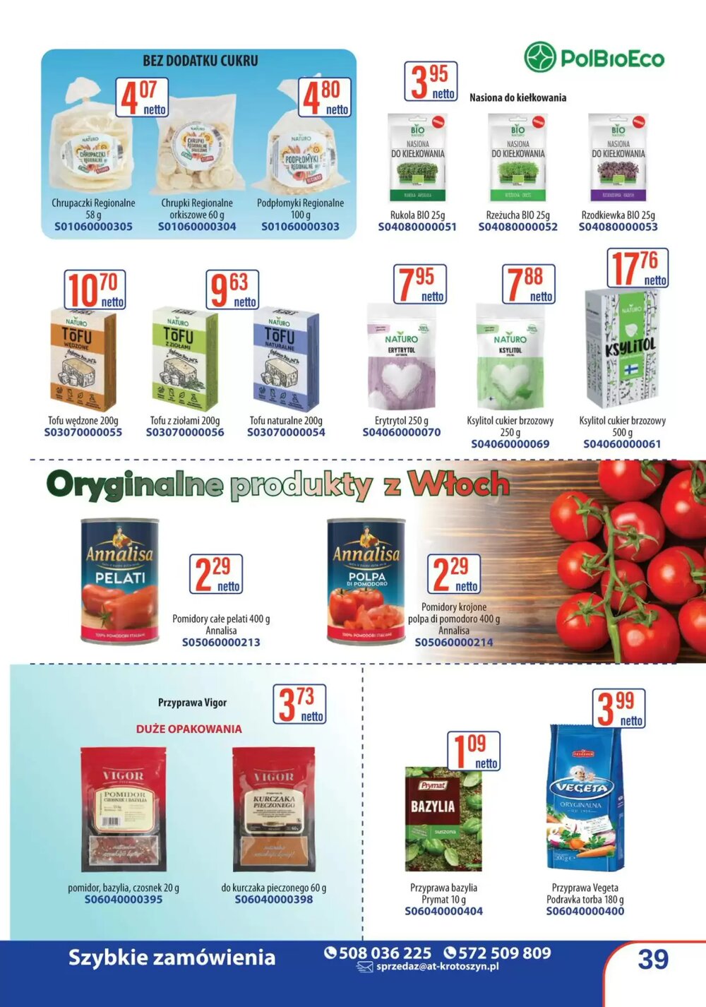 Gazetka promocyjna AT  ważna od 15.03.2026 - Strona 39.