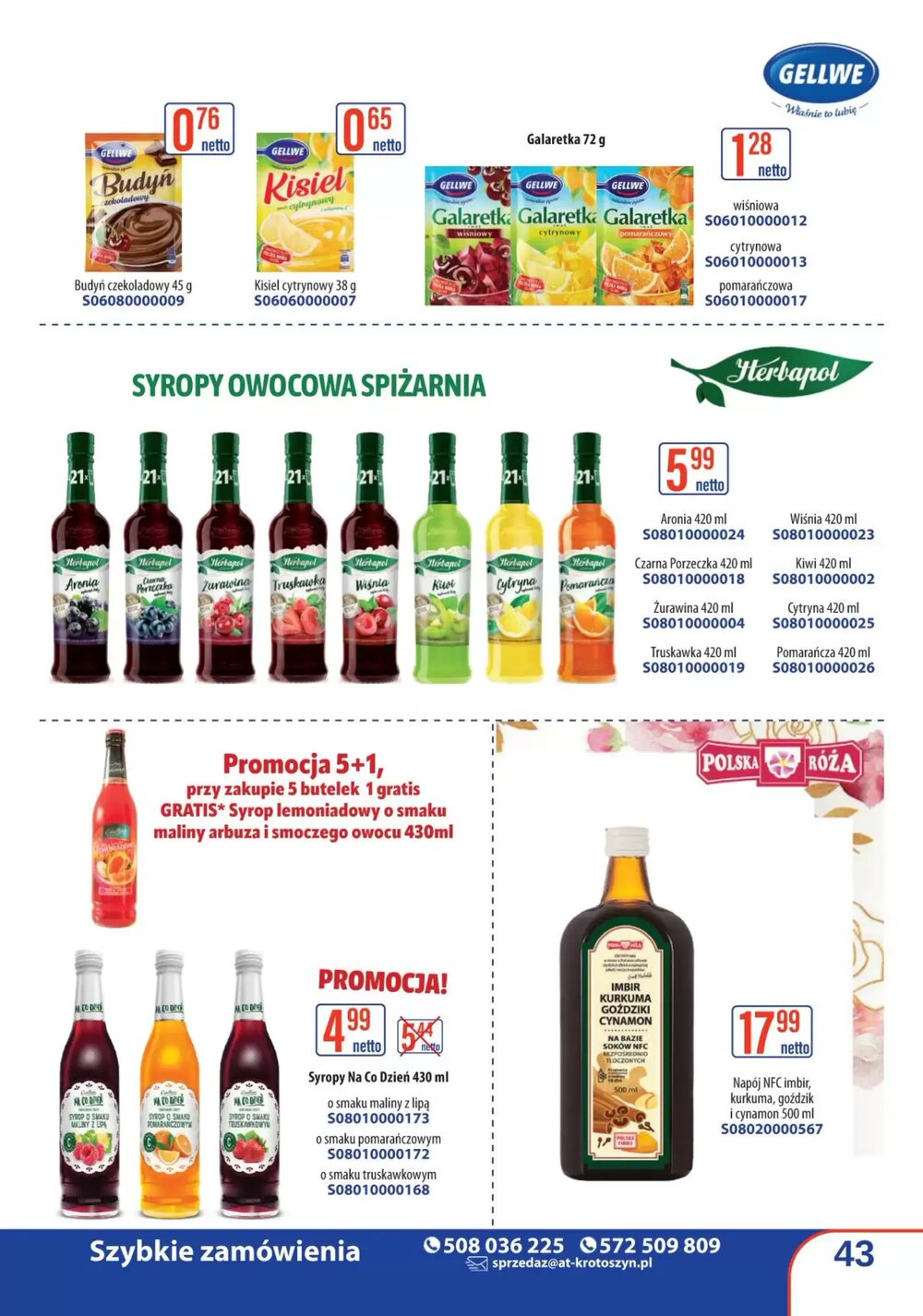 Gazetka promocyjna AT  ważna od 15.03.2026 - Strona 43.