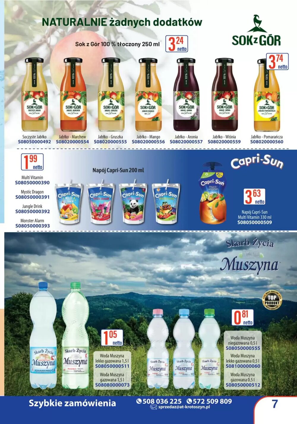 Gazetka promocyjna AT  ważna od 15.03.2026 - Strona 7.