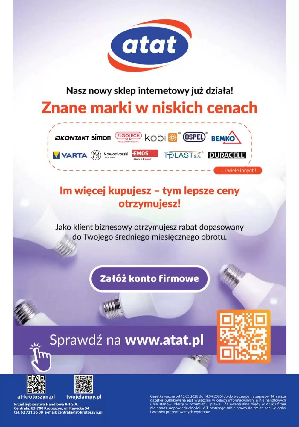 Gazetka promocyjna AT  ważna od 15.03.2026 - Strona 20.