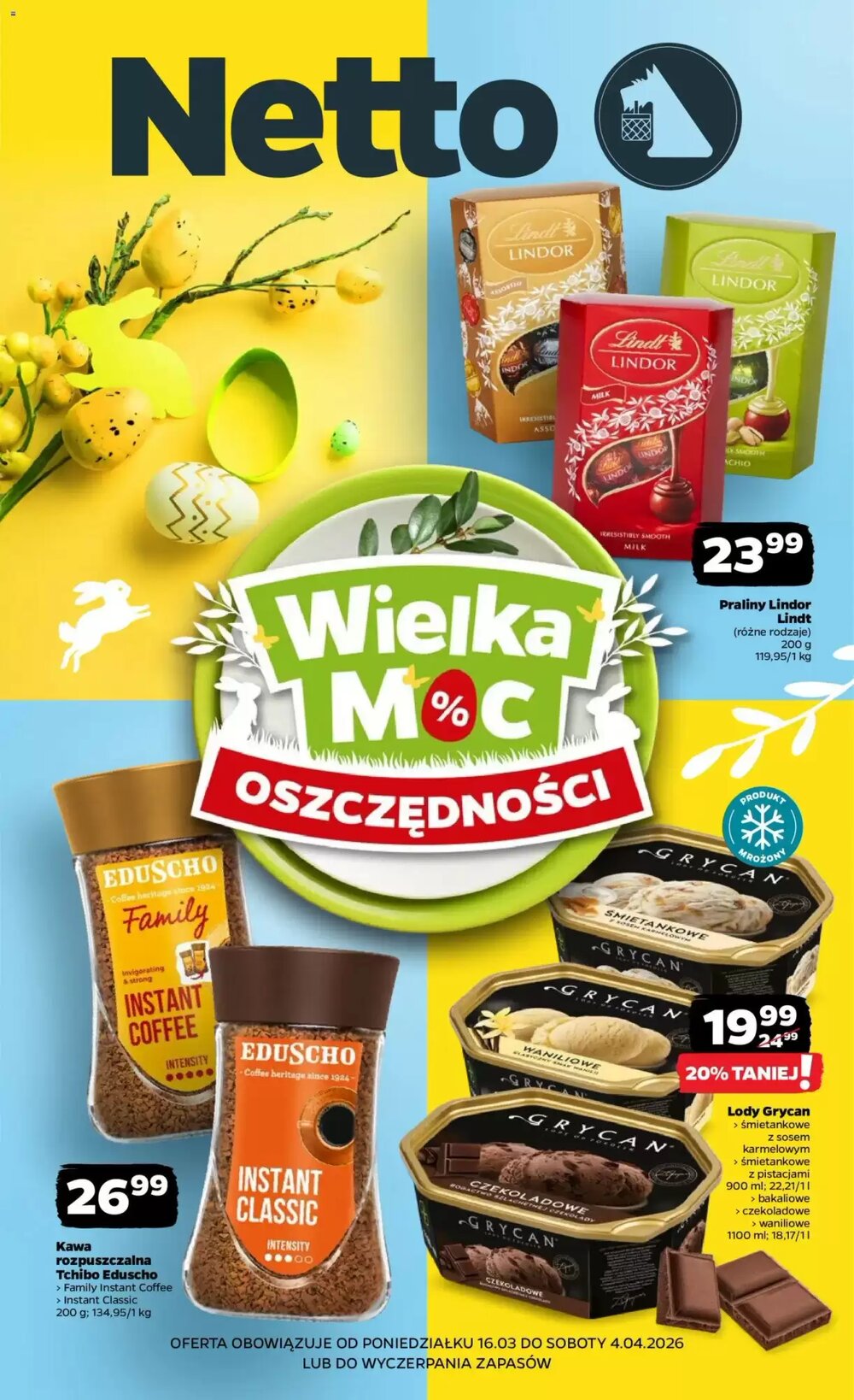 Gazetka promocyjna Netto  ważna od 16.03.2026 - Strona 1.