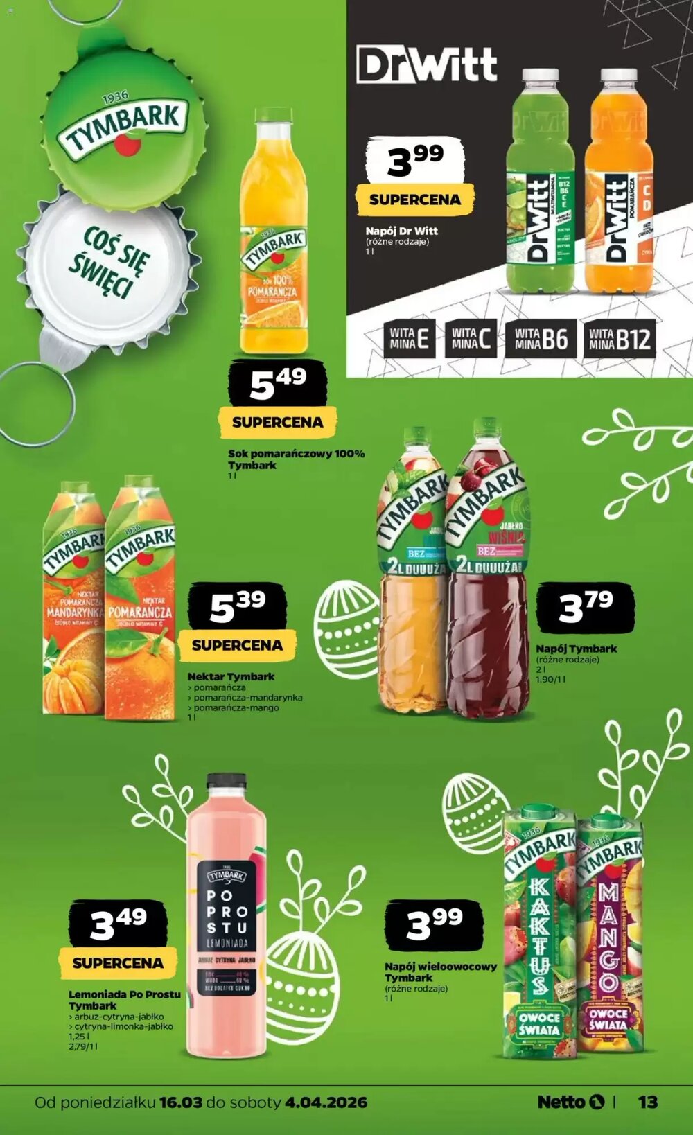 Gazetka promocyjna Netto  ważna od 16.03.2026 - Strona 13.