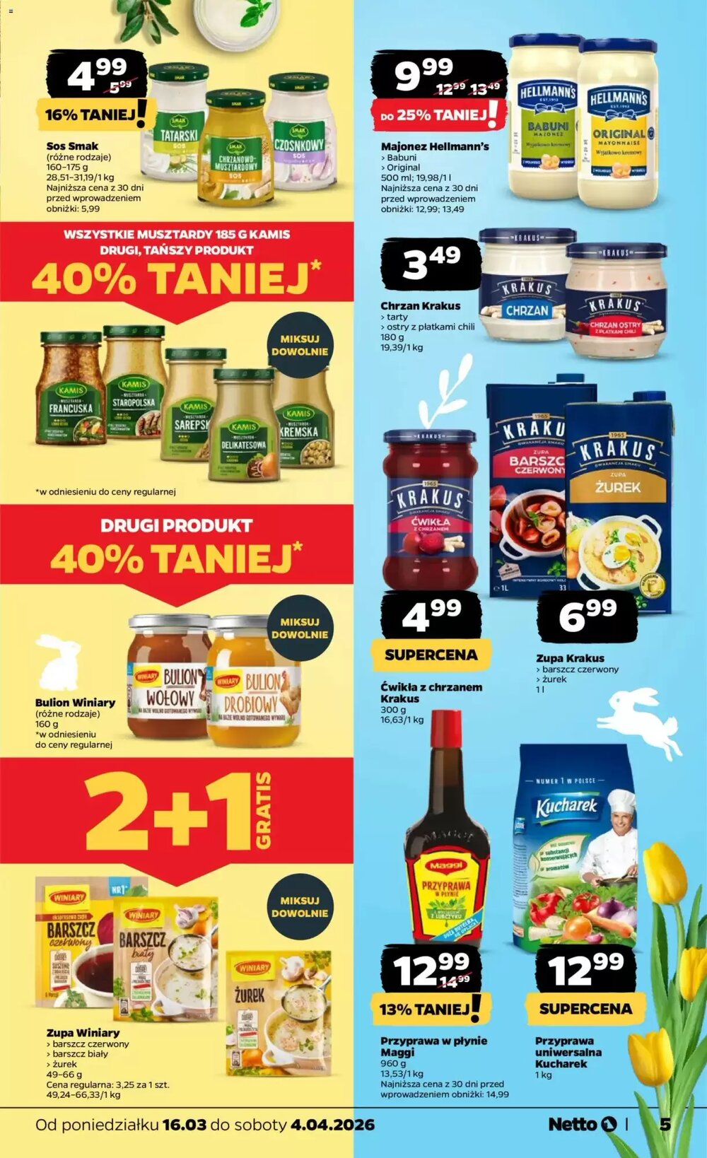 Gazetka promocyjna Netto  ważna od 16.03.2026 - Strona 5.