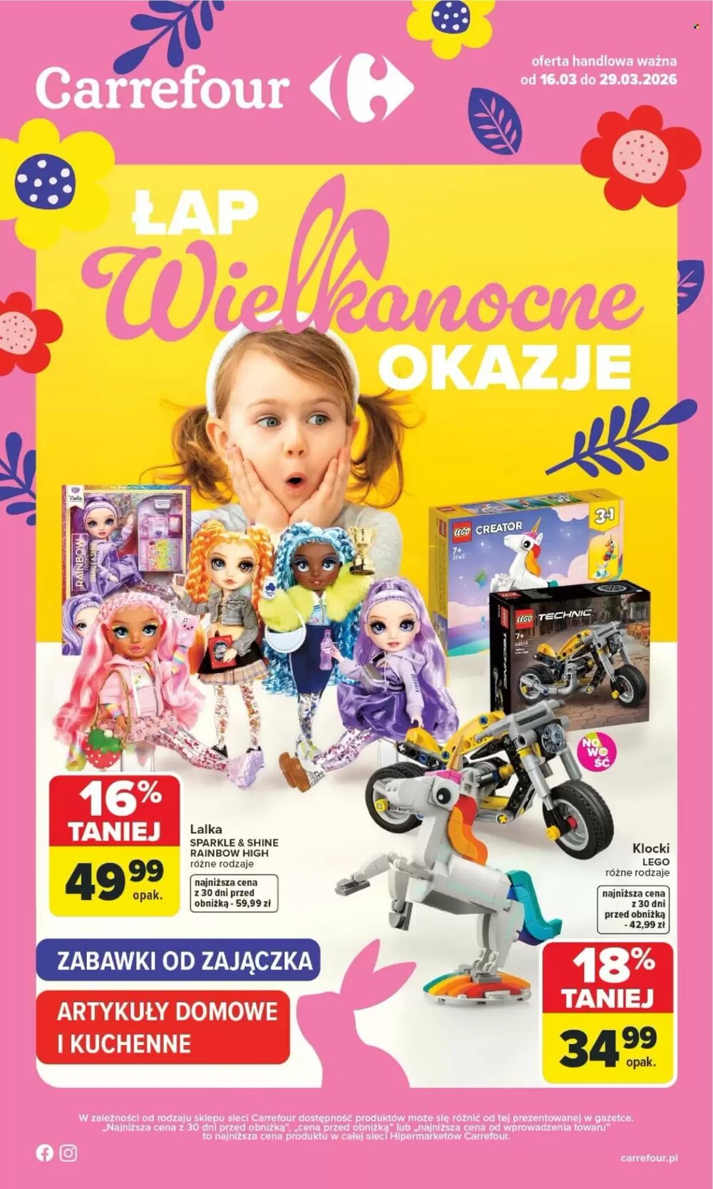 Gazetka promocyjna Carrefour  ważna od 16.03.2026 - Strona 1.