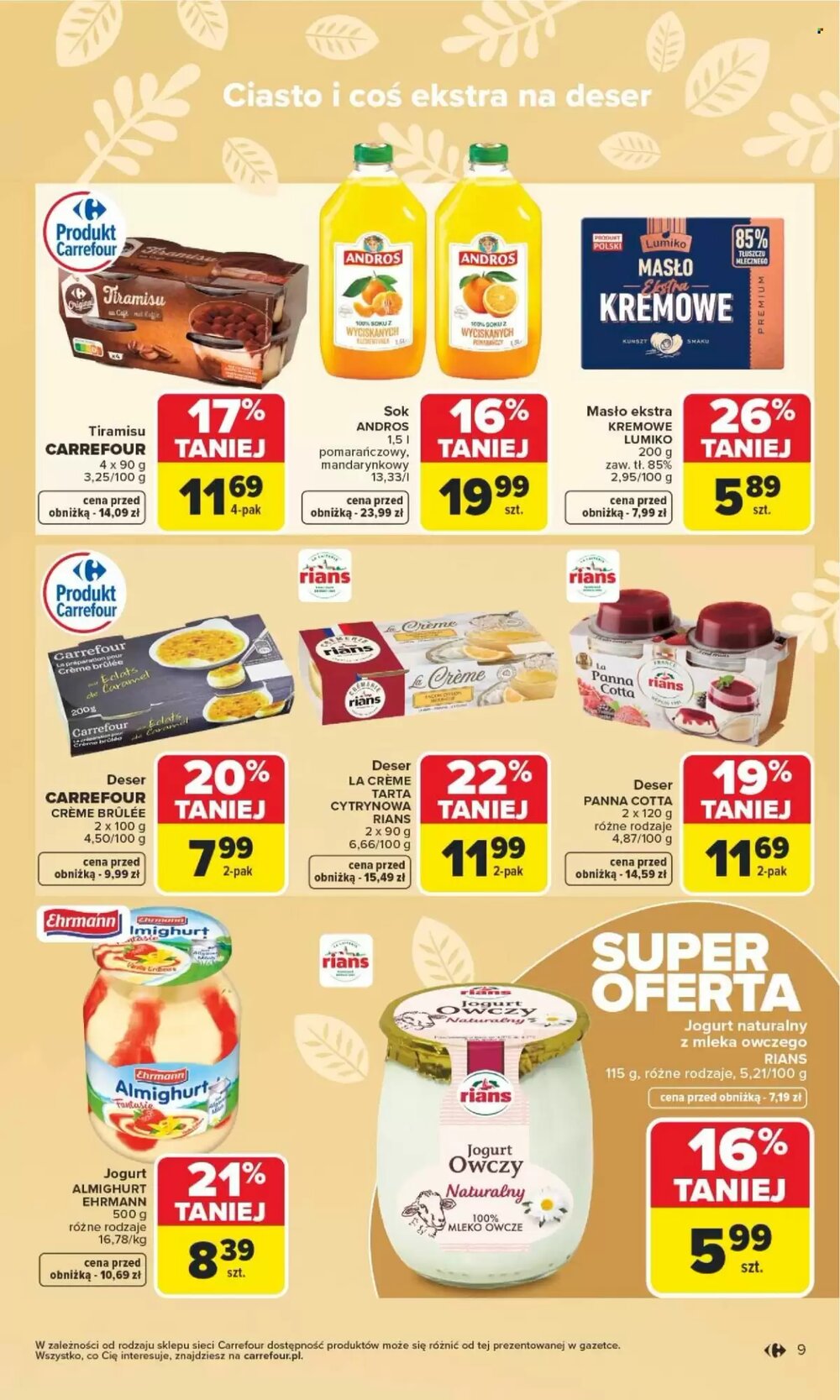 Gazetka promocyjna Carrefour  ważna od 16.03.2026 - Strona 9.