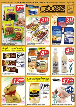Gazetka promocyjna Społem  ważna od 16.03.2026