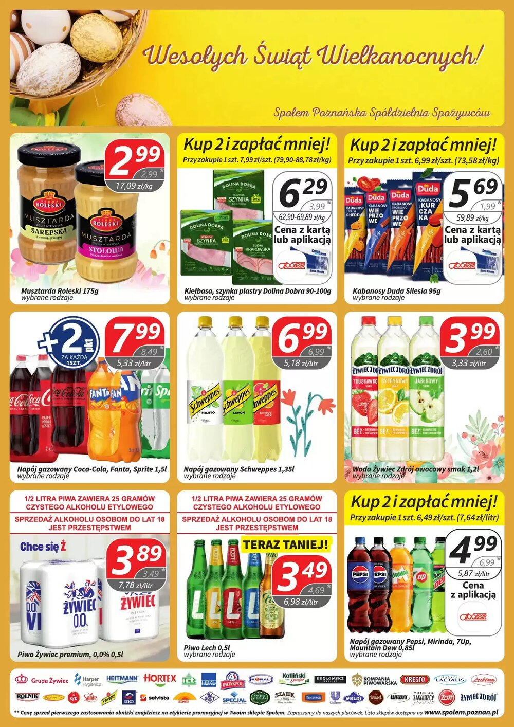 Gazetka promocyjna Społem  ważna od 16.03.2026 - Strona 7.