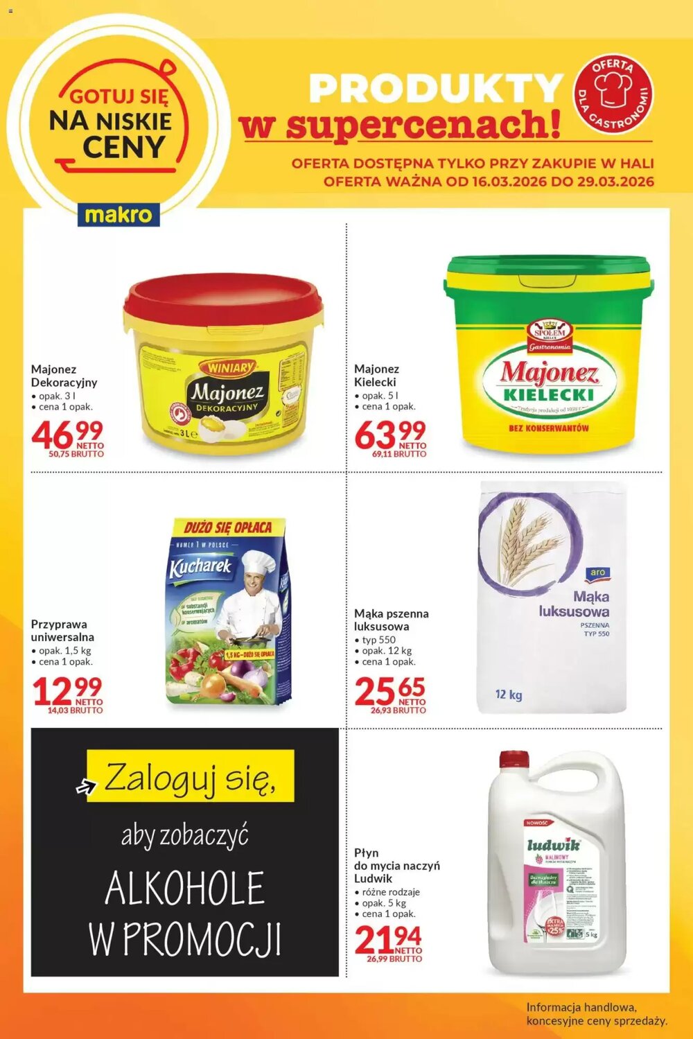 Gazetka promocyjna Makro  ważna od 16.03.2026 - Strona 1.