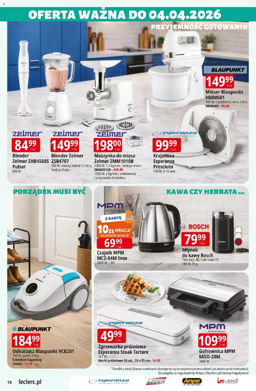 Gazetka promocyjna E.Leclerc  ważna od 17.03.2026 - Strona 14.