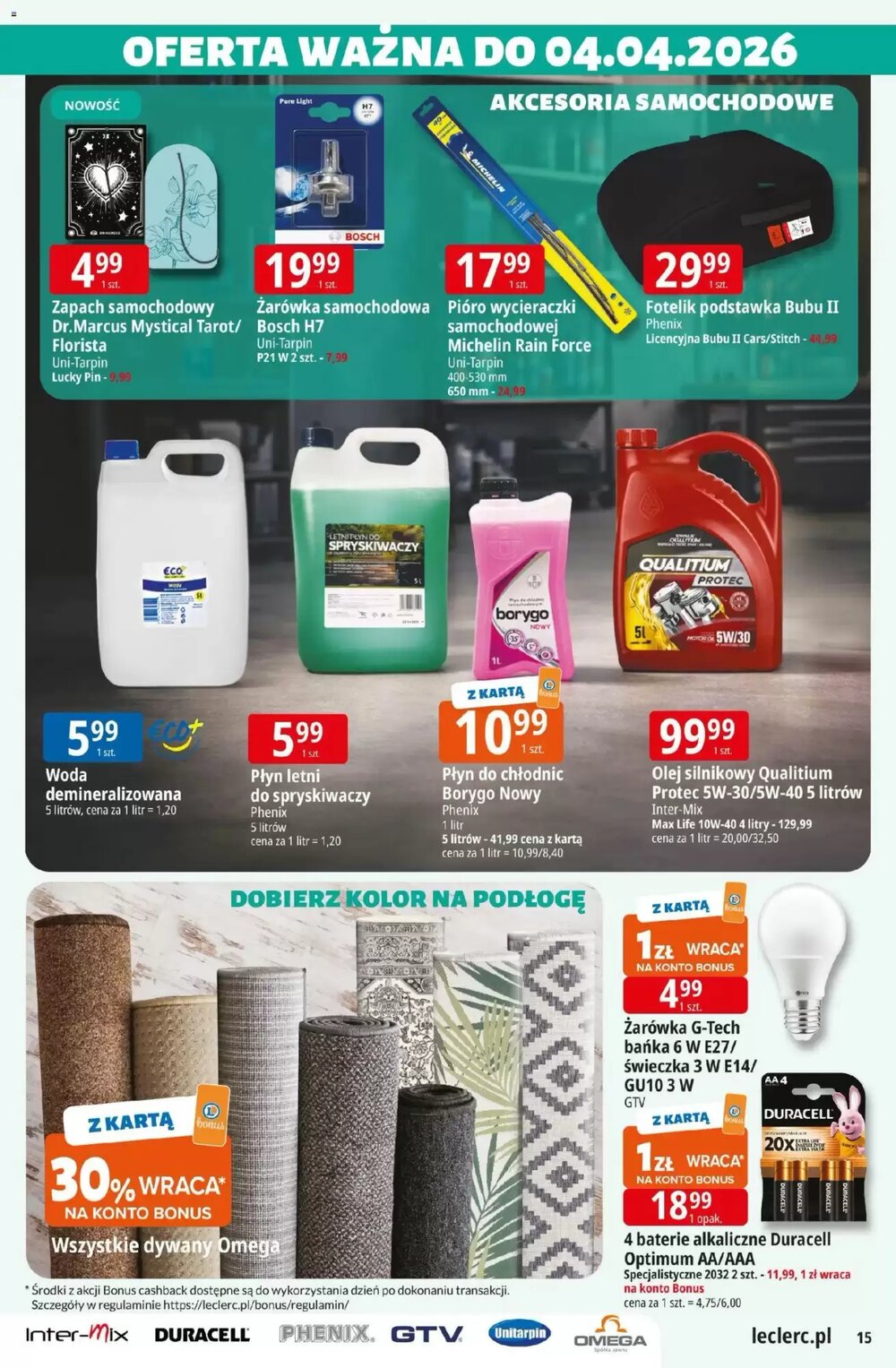Gazetka promocyjna E.Leclerc  ważna od 17.03.2026 - Strona 15.