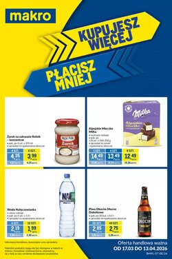 Gazetka promocyjna Makro  ważna od 17.03.2026