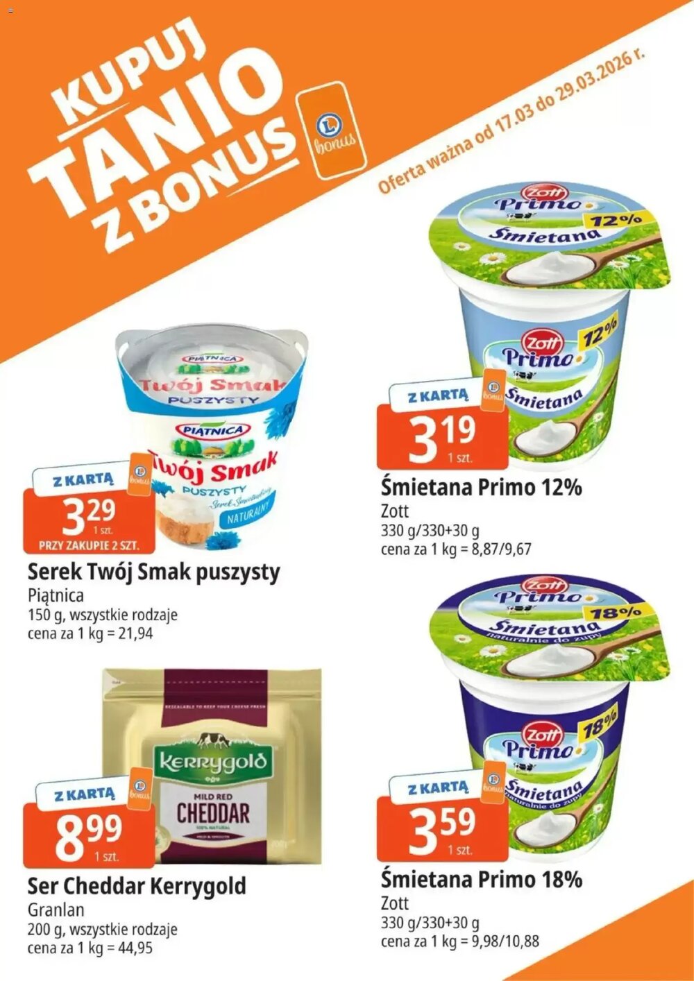 Gazetka promocyjna E.Leclerc  ważna od 17.03.2026 - Strona 4.