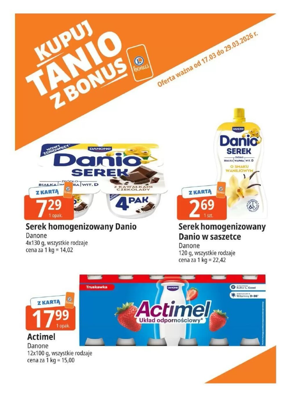 Gazetka promocyjna E.Leclerc  ważna od 17.03.2026 - Strona 3.