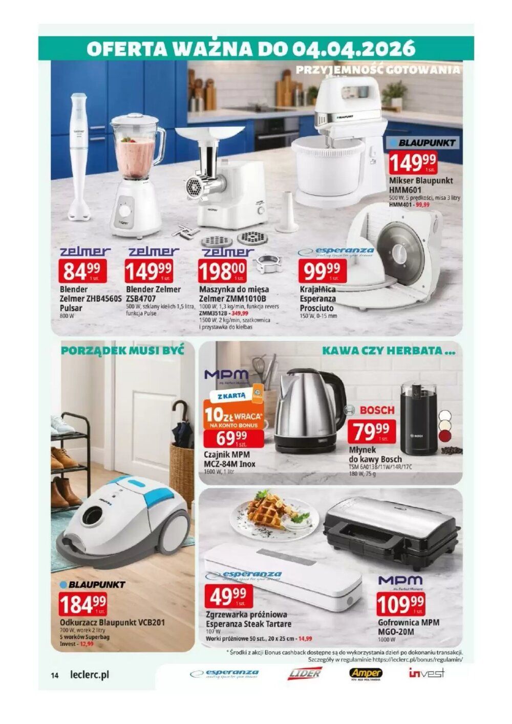 Gazetka promocyjna E.Leclerc  ważna od 17.03.2026 - Strona 14.