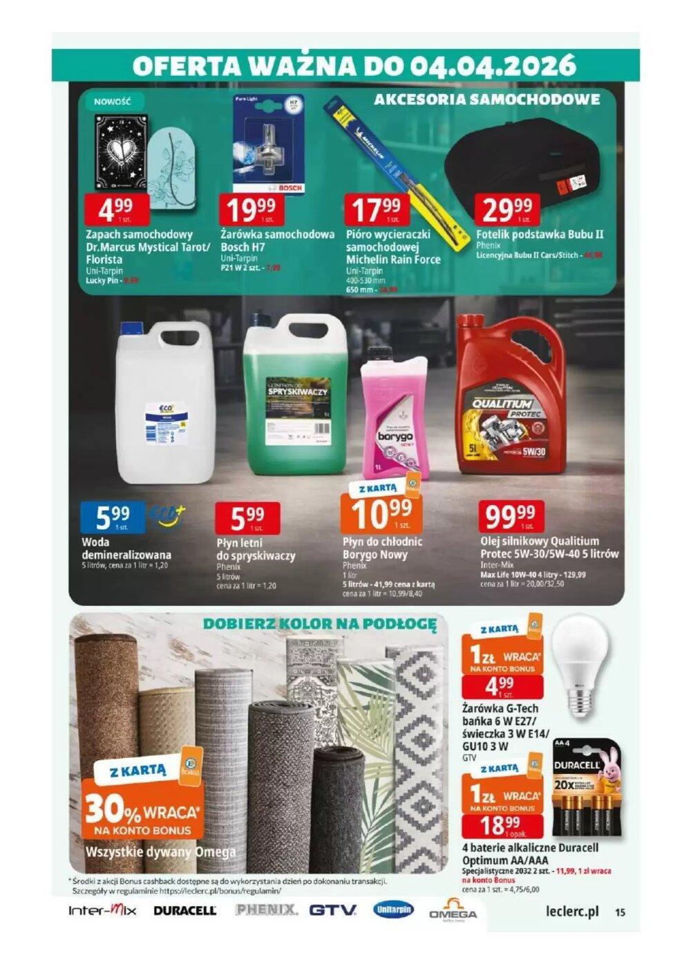 Gazetka promocyjna E.Leclerc  ważna od 17.03.2026 - Strona 15.