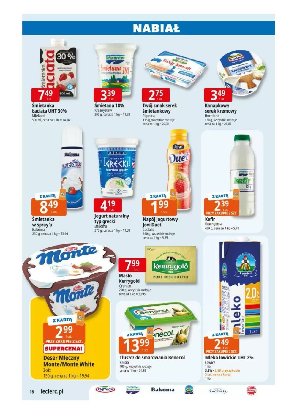 Gazetka promocyjna E.Leclerc  ważna od 17.03.2026 - Strona 16.