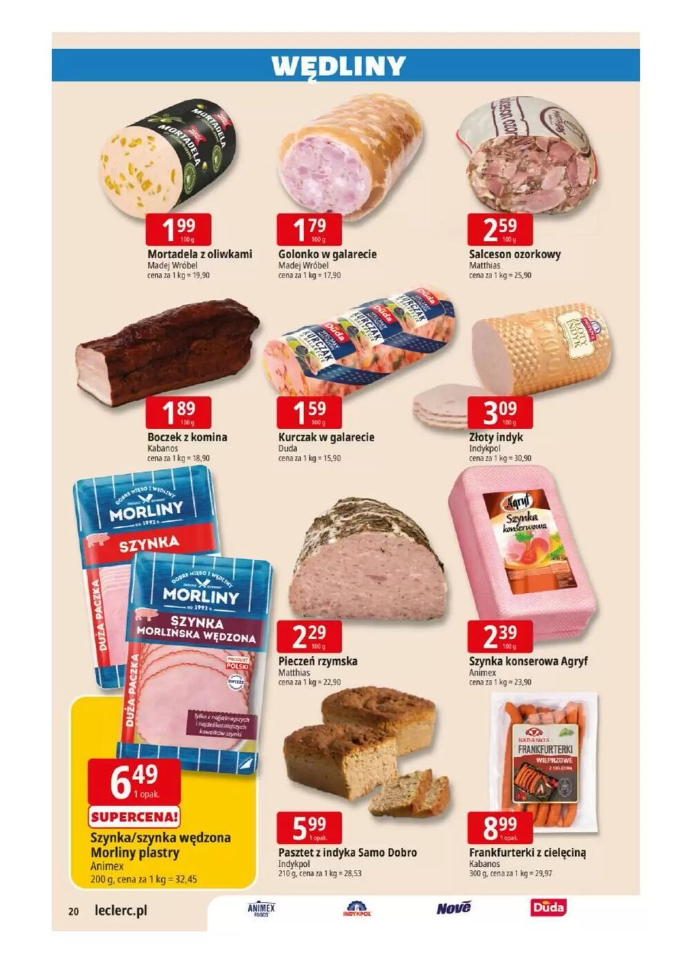 Gazetka promocyjna E.Leclerc  ważna od 17.03.2026 - Strona 20.