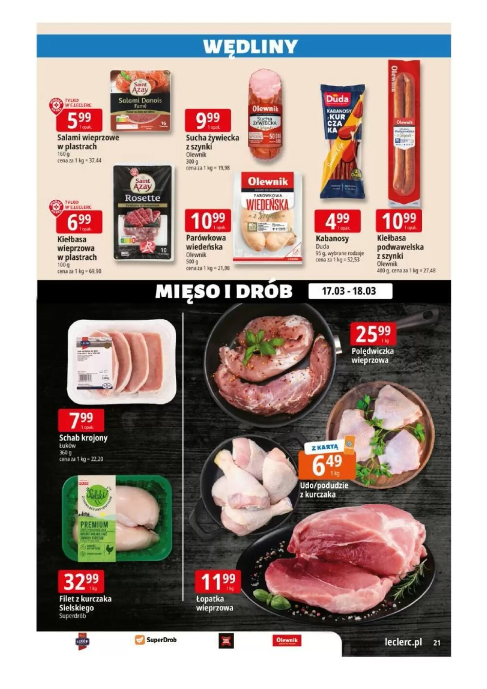 Gazetka promocyjna E.Leclerc  ważna od 17.03.2026 - Strona 21.