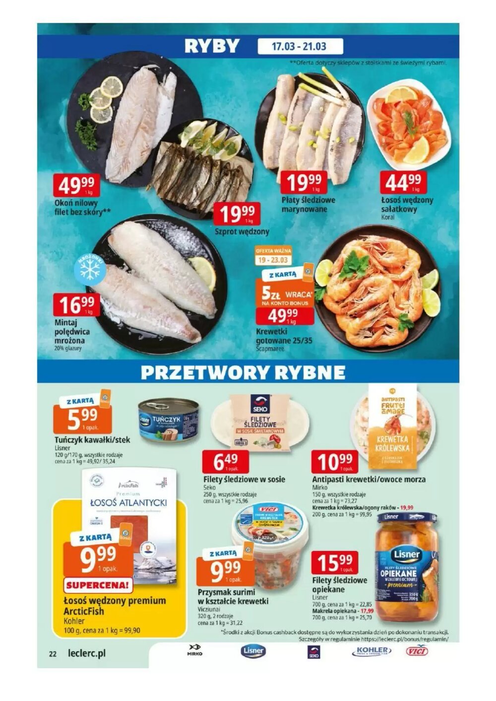 Gazetka promocyjna E.Leclerc  ważna od 17.03.2026 - Strona 22.