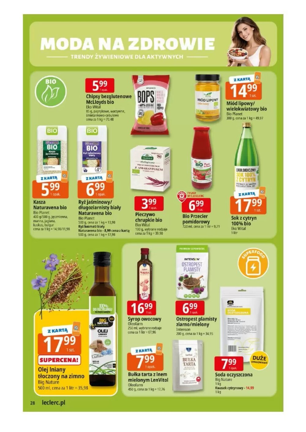 Gazetka promocyjna E.Leclerc  ważna od 17.03.2026 - Strona 28.