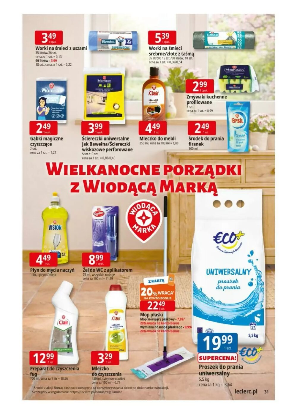 Gazetka promocyjna E.Leclerc  ważna od 17.03.2026 - Strona 31.