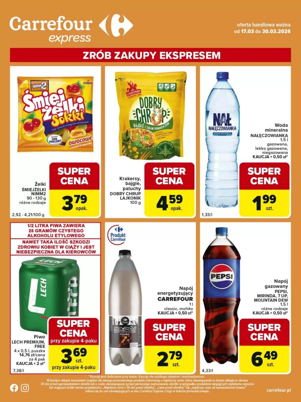 Gazetka promocyjna Carrefour Express  ważna od 17.03.2026 - Strona 1.