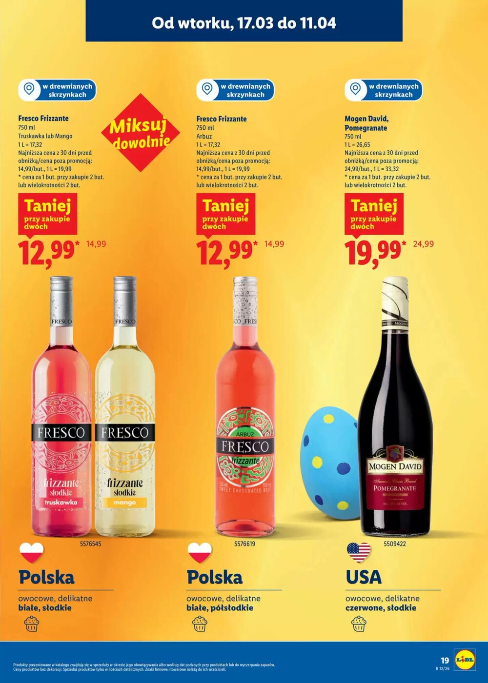 Gazetka promocyjna Lidl  ważna od 17.03.2026 - Strona 19.