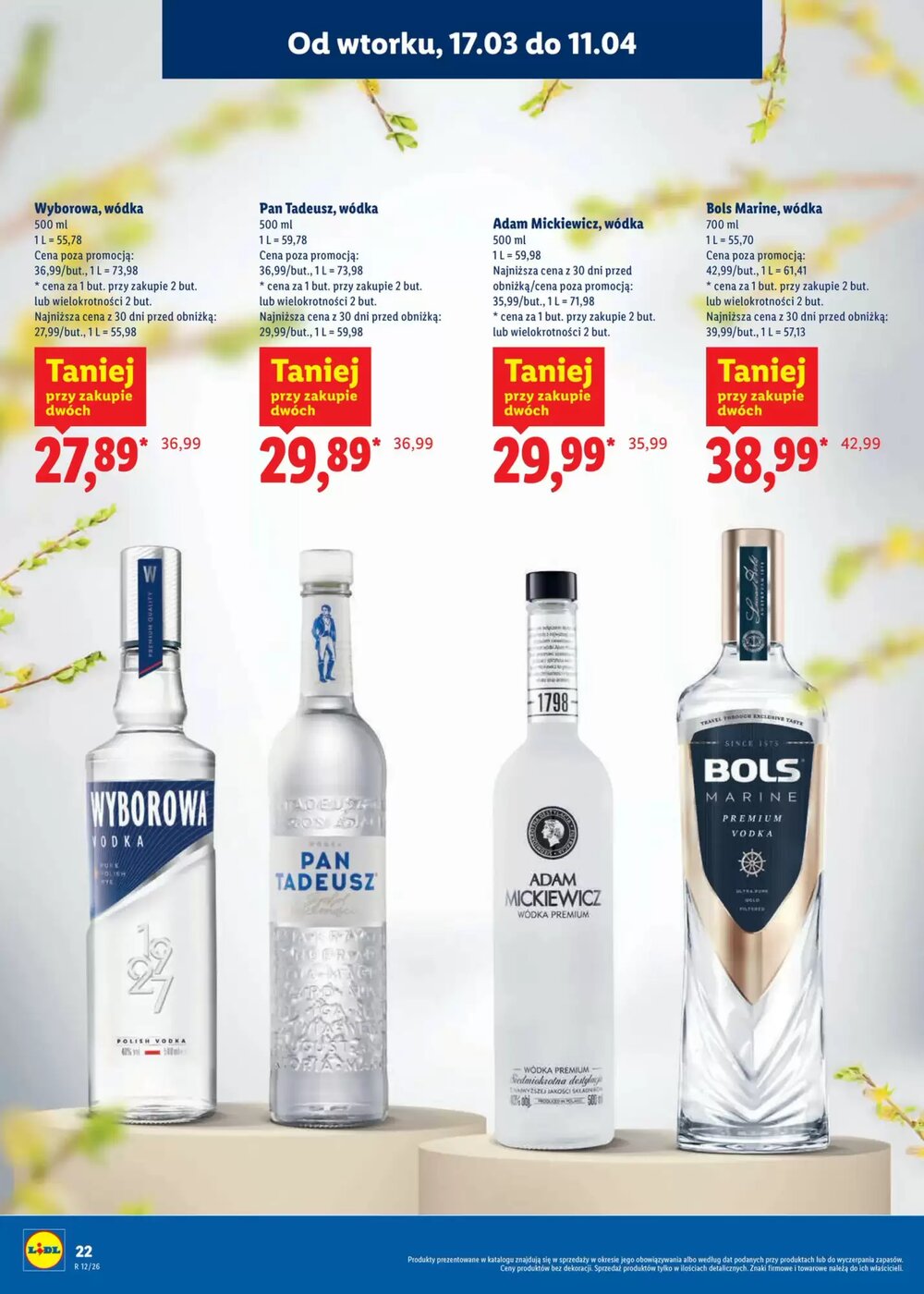 Gazetka promocyjna Lidl  ważna od 17.03.2026 - Strona 22.
