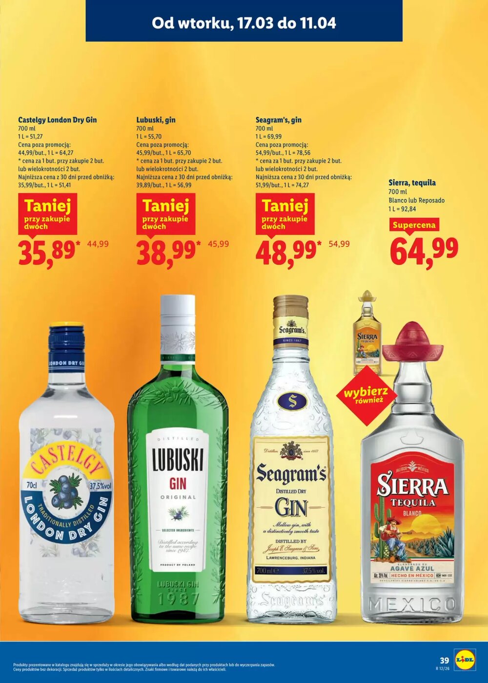 Gazetka promocyjna Lidl  ważna od 17.03.2026 - Strona 39.