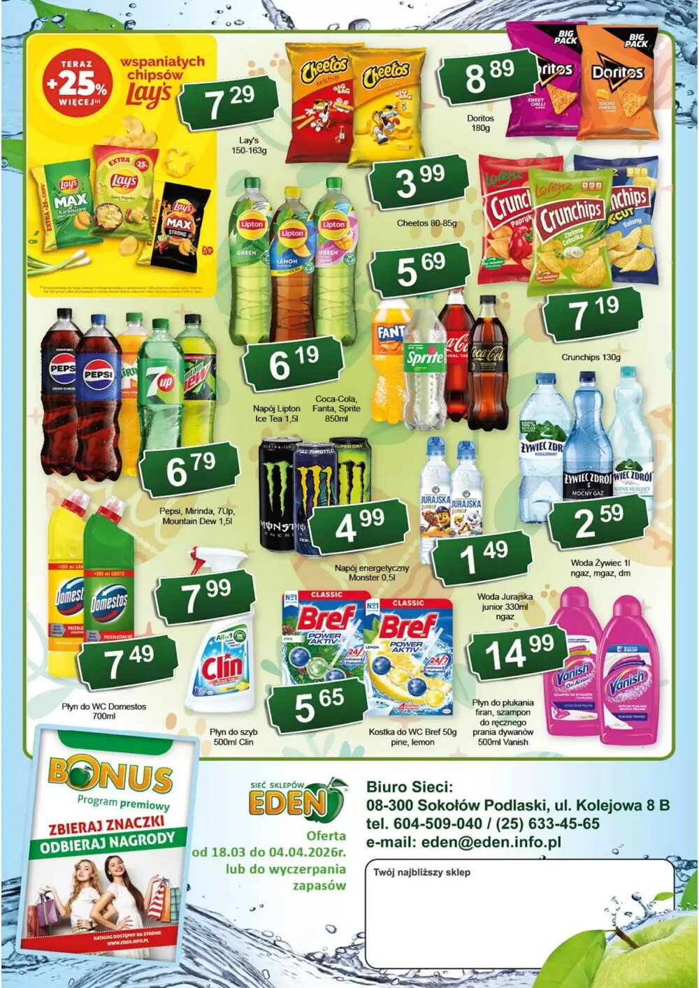 Gazetka promocyjna Eden  ważna od 18.03.2026 - Strona 4.