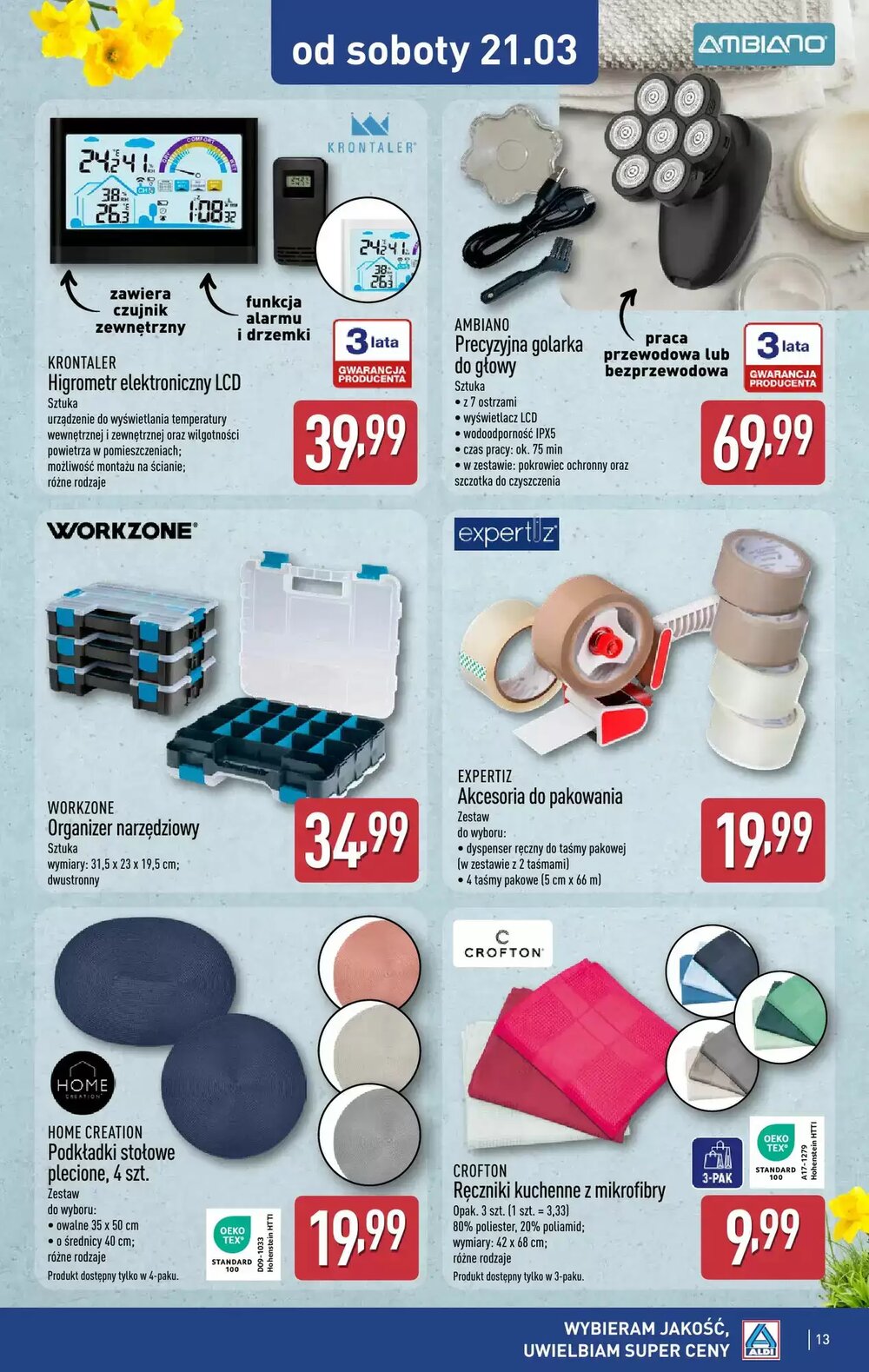 Gazetka promocyjna ALDI  ważna od 18.03.2026 - Strona 13.