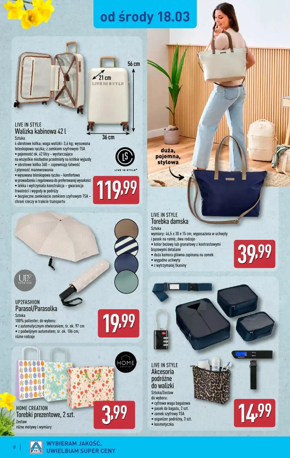 Gazetka promocyjna ALDI  ważna od 18.03.2026 - Strona 8.