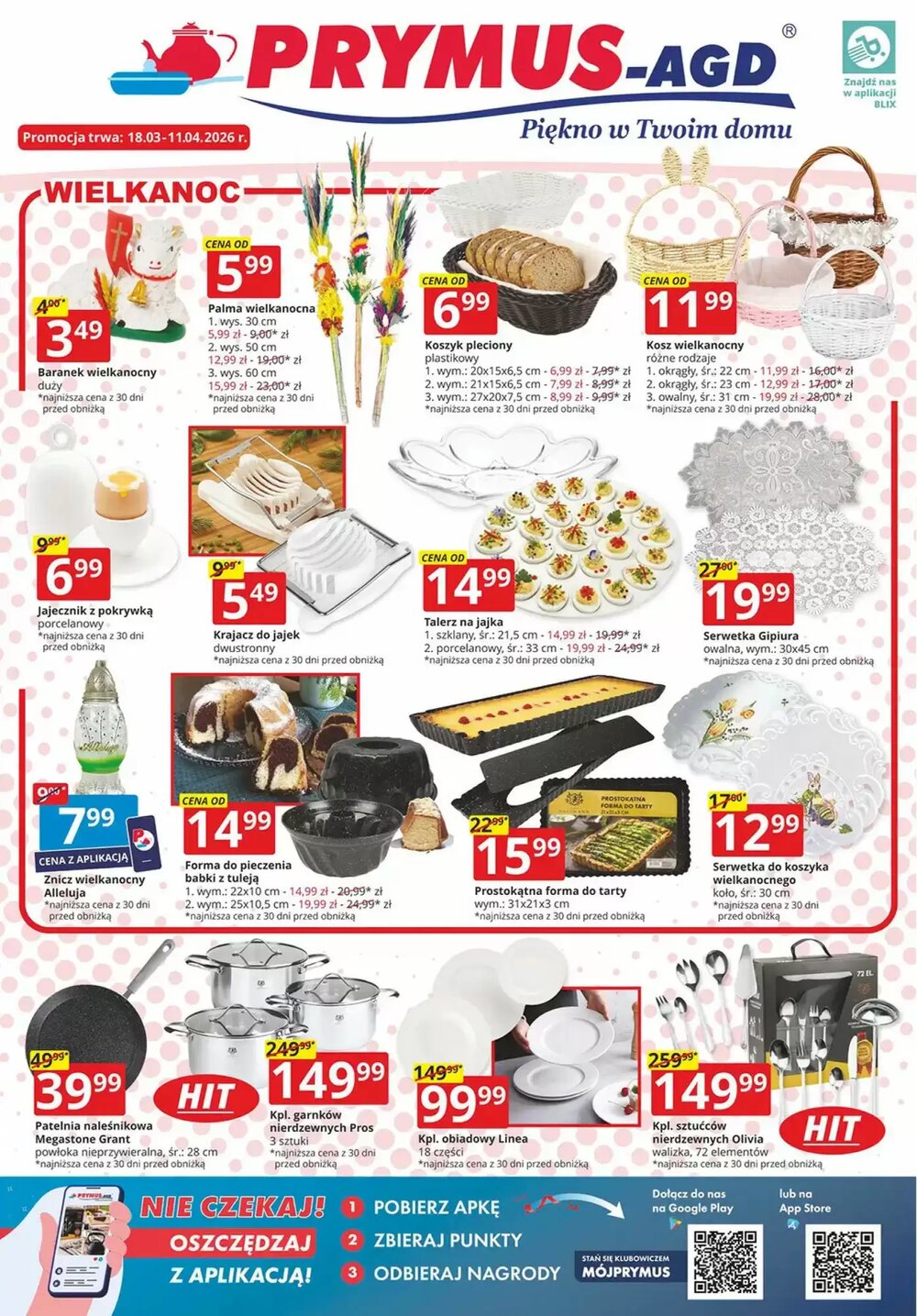 Gazetka promocyjna Prymus-AGD  ważna od 18.03.2026 - Strona 1.