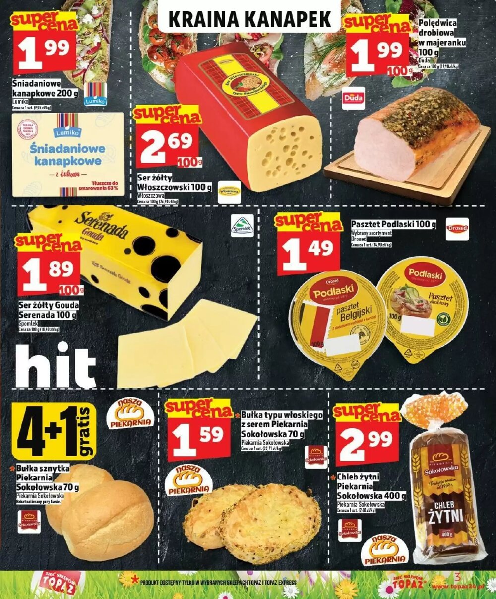 Gazetka promocyjna Topaz  ważna od 19.03.2026 - Strona 3.