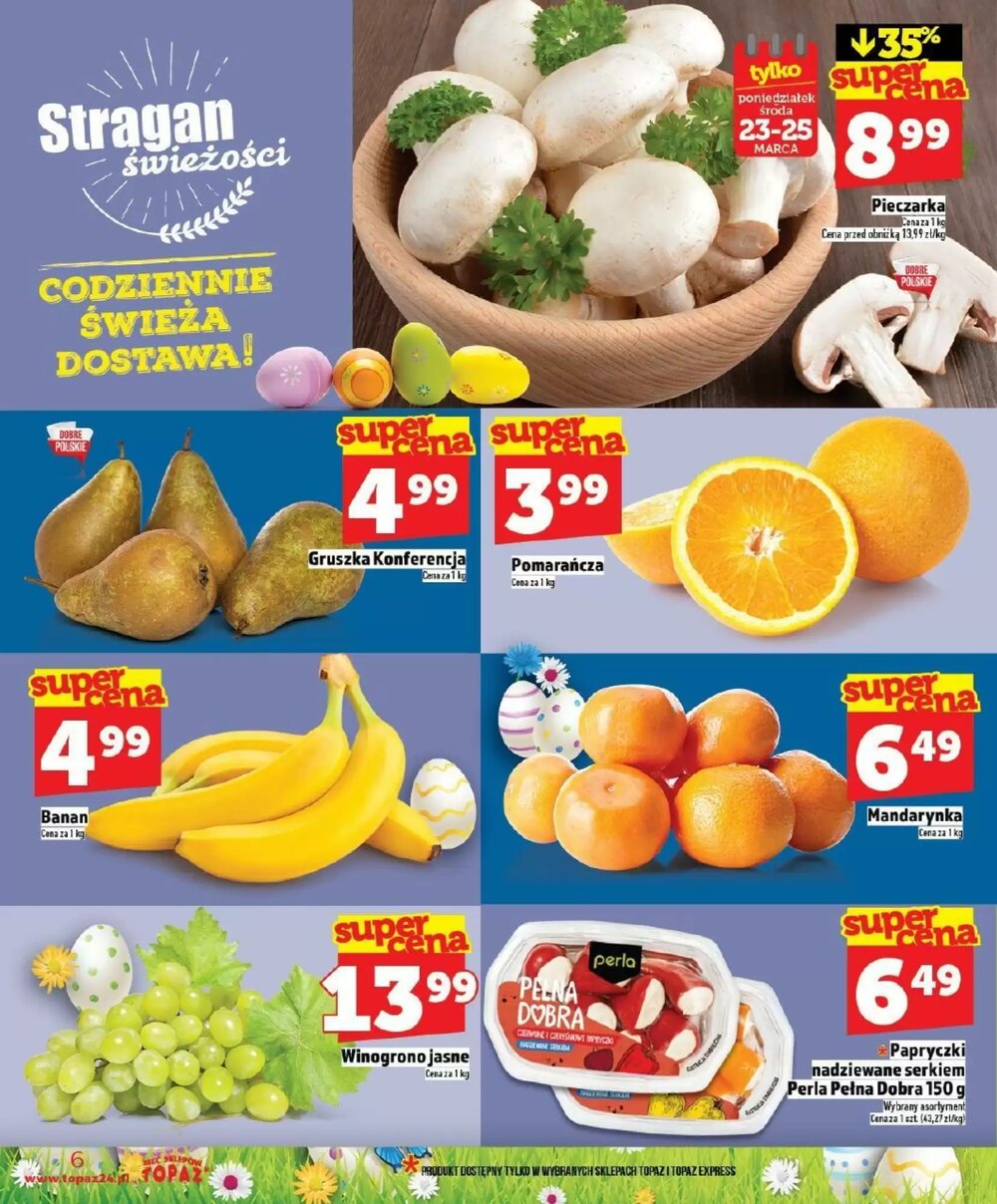 Gazetka promocyjna Topaz  ważna od 19.03.2026 - Strona 6.