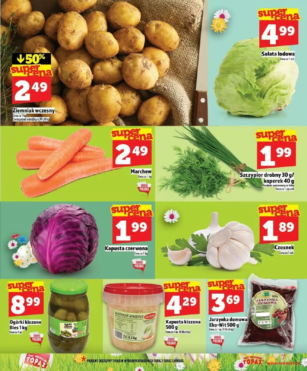 Gazetka promocyjna Topaz  ważna od 19.03.2026 - Strona 7.