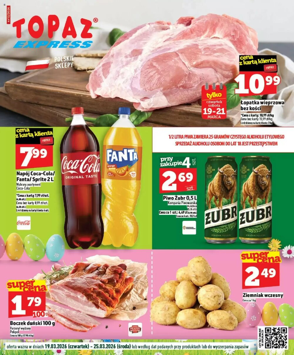 Gazetka promocyjna Topaz Express  ważna od 19.03.2026 - Strona 1.