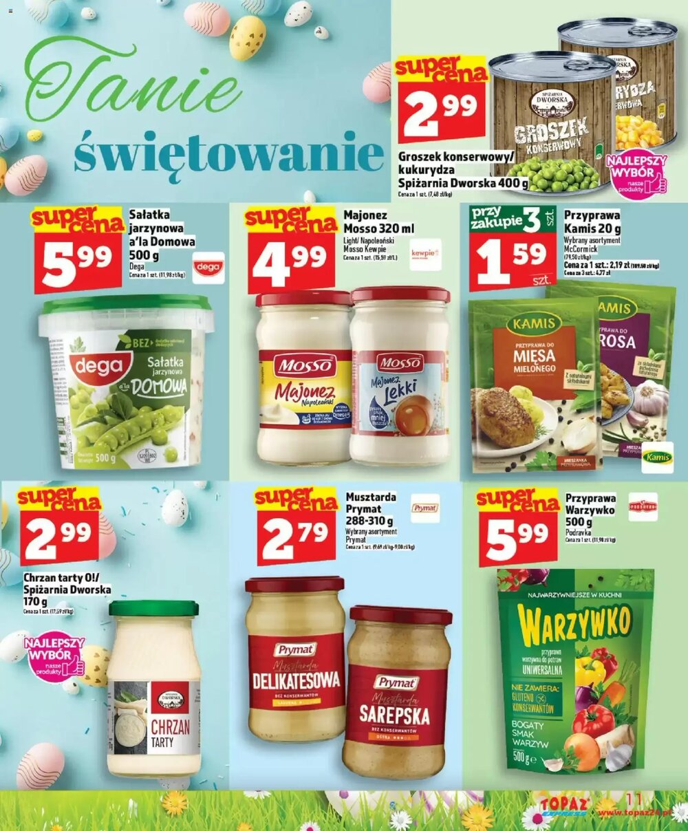 Gazetka promocyjna Topaz Express  ważna od 19.03.2026 - Strona 11.