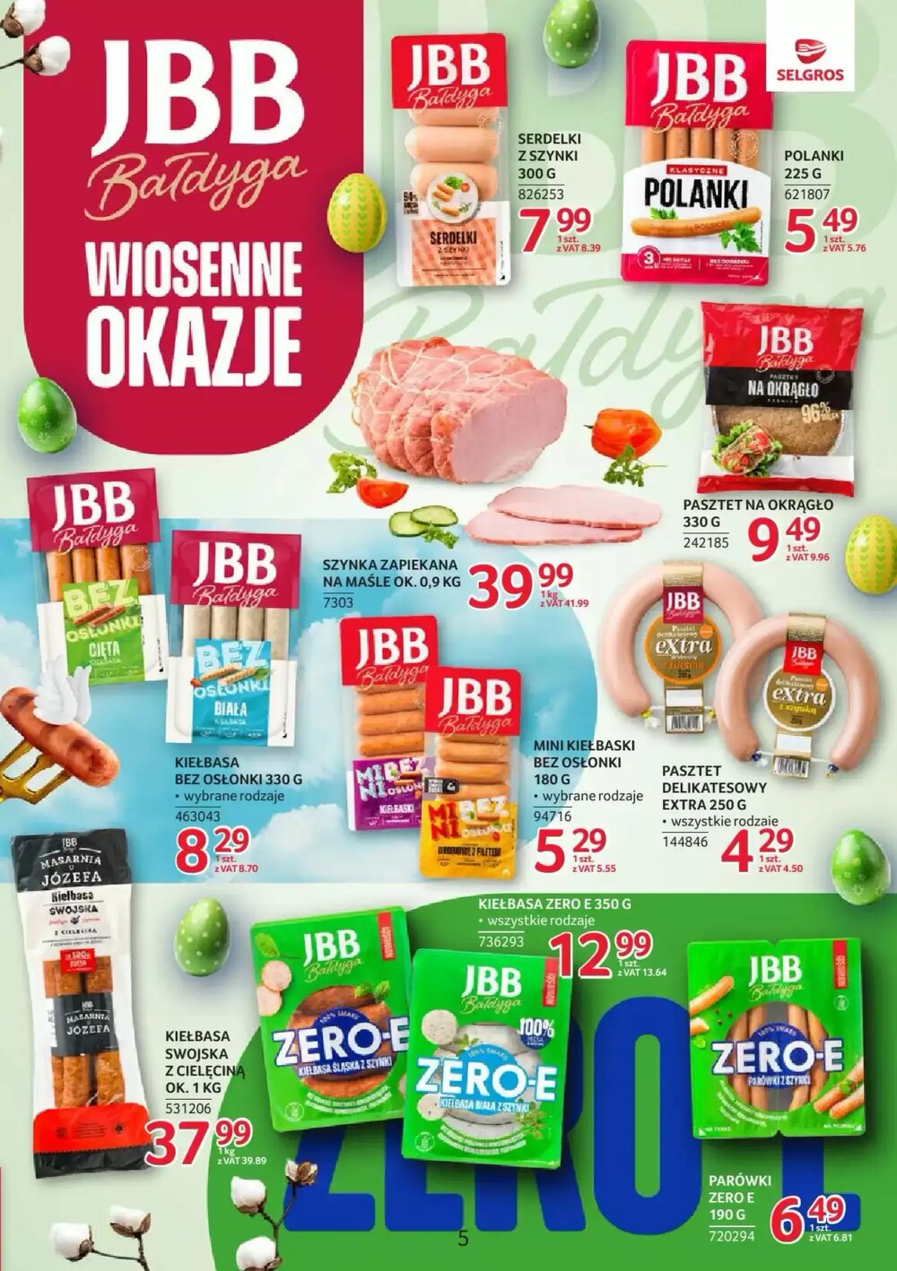 Gazetka promocyjna Selgros  ważna od 19.03.2026 - Strona 5.