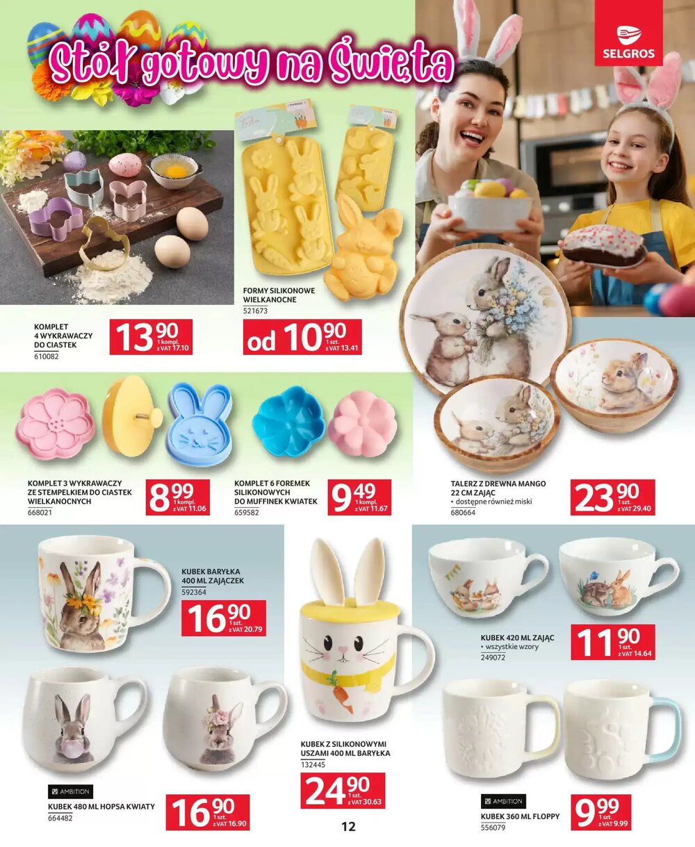 Gazetka promocyjna Selgros  ważna od 19.03.2026 - Strona 12.