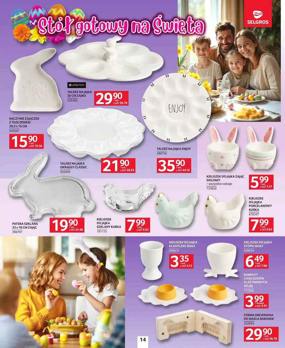 Gazetka promocyjna Selgros  ważna od 19.03.2026 - Strona 14.