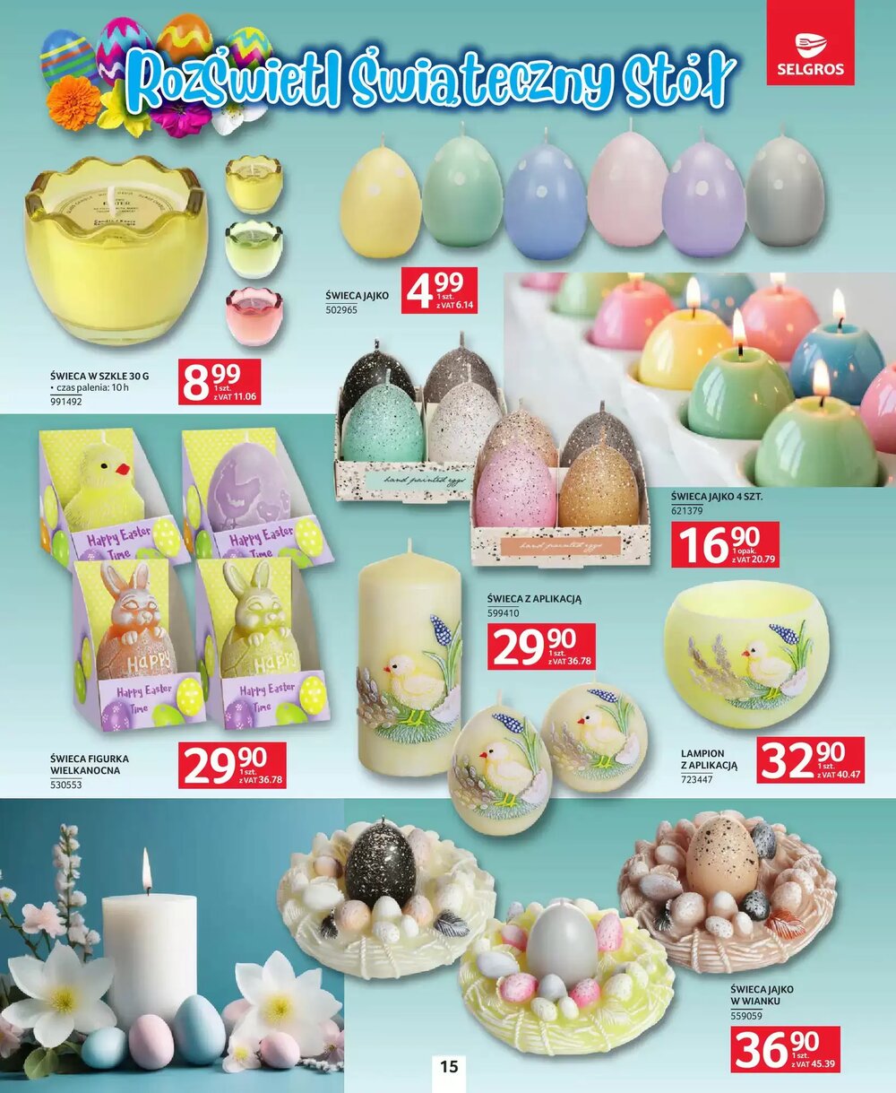 Gazetka promocyjna Selgros  ważna od 19.03.2026 - Strona 15.