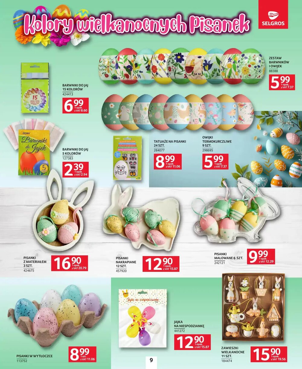 Gazetka promocyjna Selgros  ważna od 19.03.2026 - Strona 9.