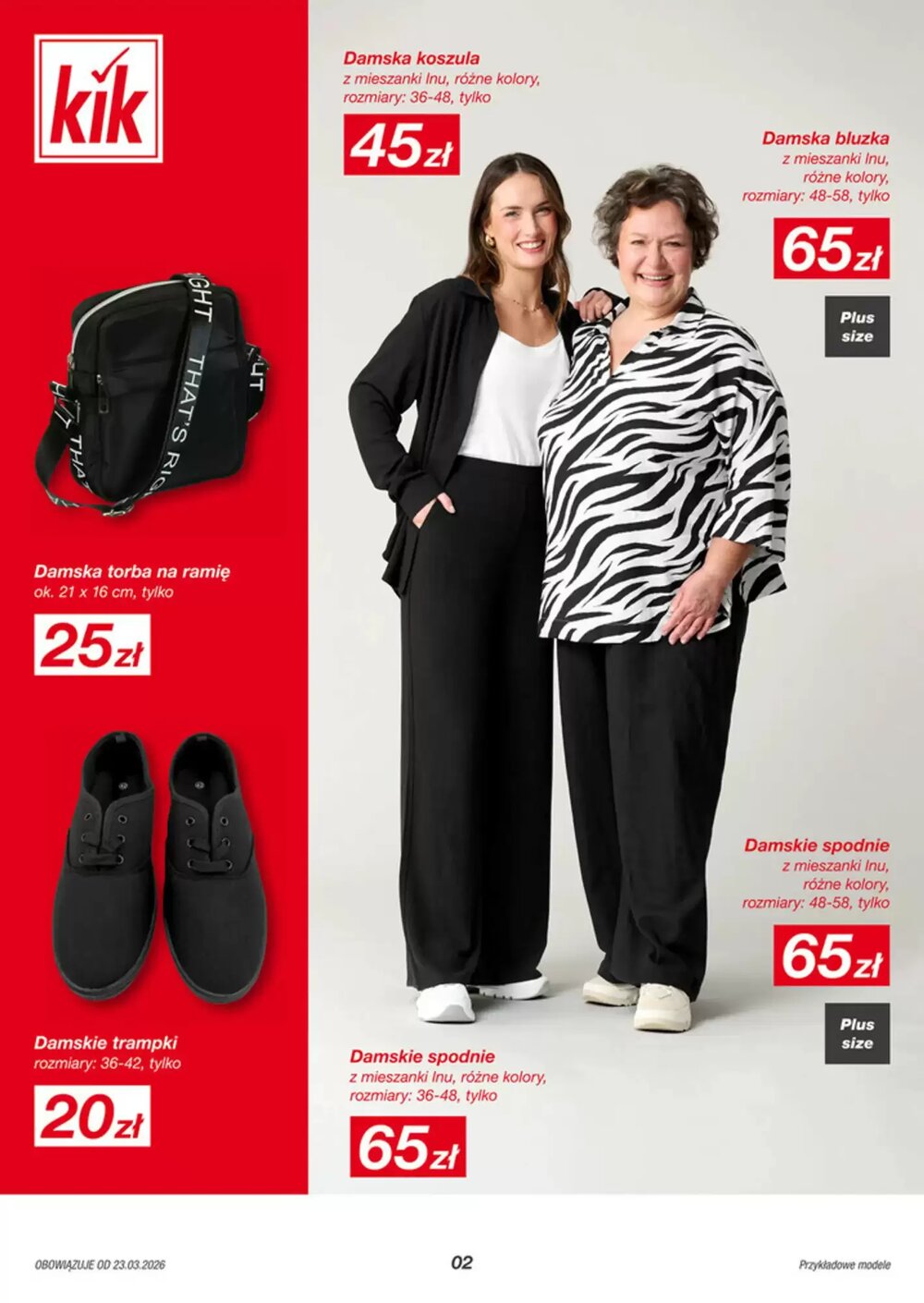 Gazetka promocyjna KiK  ważna od 23.03.2026 - Strona 2.