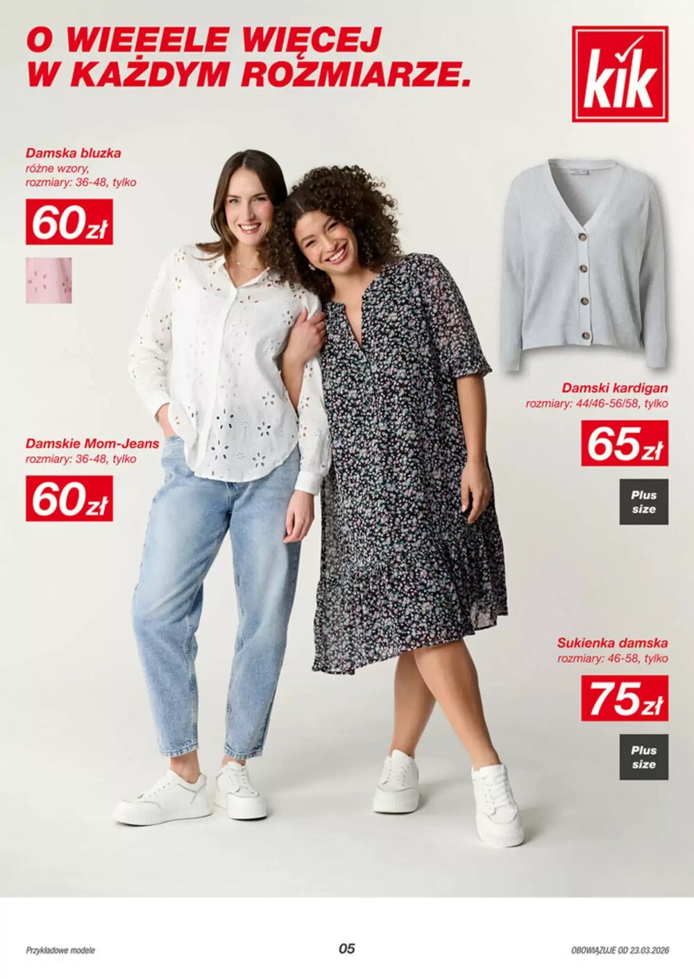 Gazetka promocyjna KiK  ważna od 23.03.2026 - Strona 5.